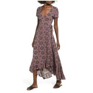 * Nordstrom Lira Clothing Isabella Wrap Dress sz M